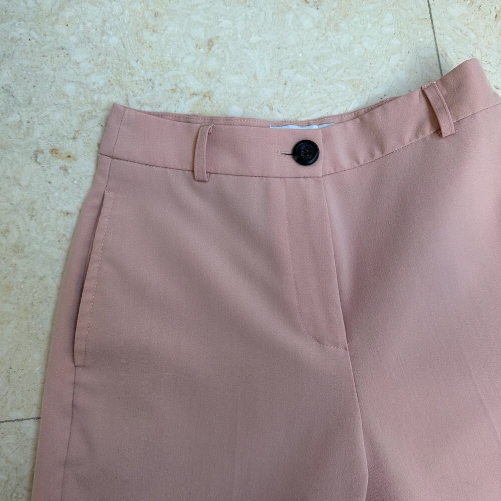 ASOS DESIGN Petite mix & match suit pants in blush